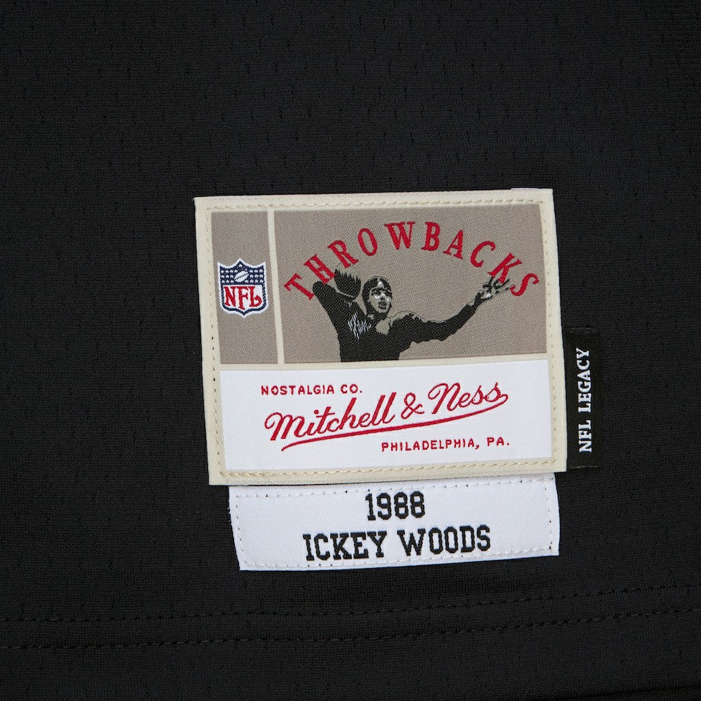 Ickey Woods Cincinnati Bengals 1988 Legacy Replica Jersey Black - Mitchell & Ness
