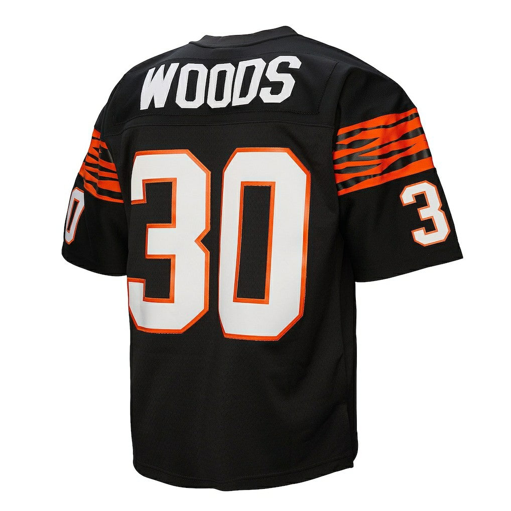 Ickey Woods Cincinnati Bengals 1988 Legacy Replica Jersey Black - Mitchell & Ness