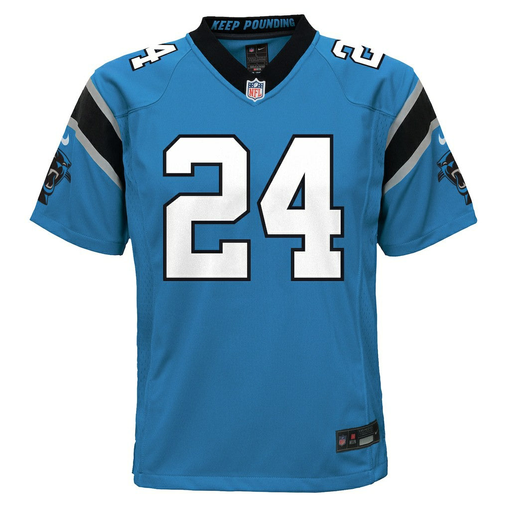 Jonathon Brooks Carolina Panthers Youth Game Jersey - Blue | NFL Jerseys