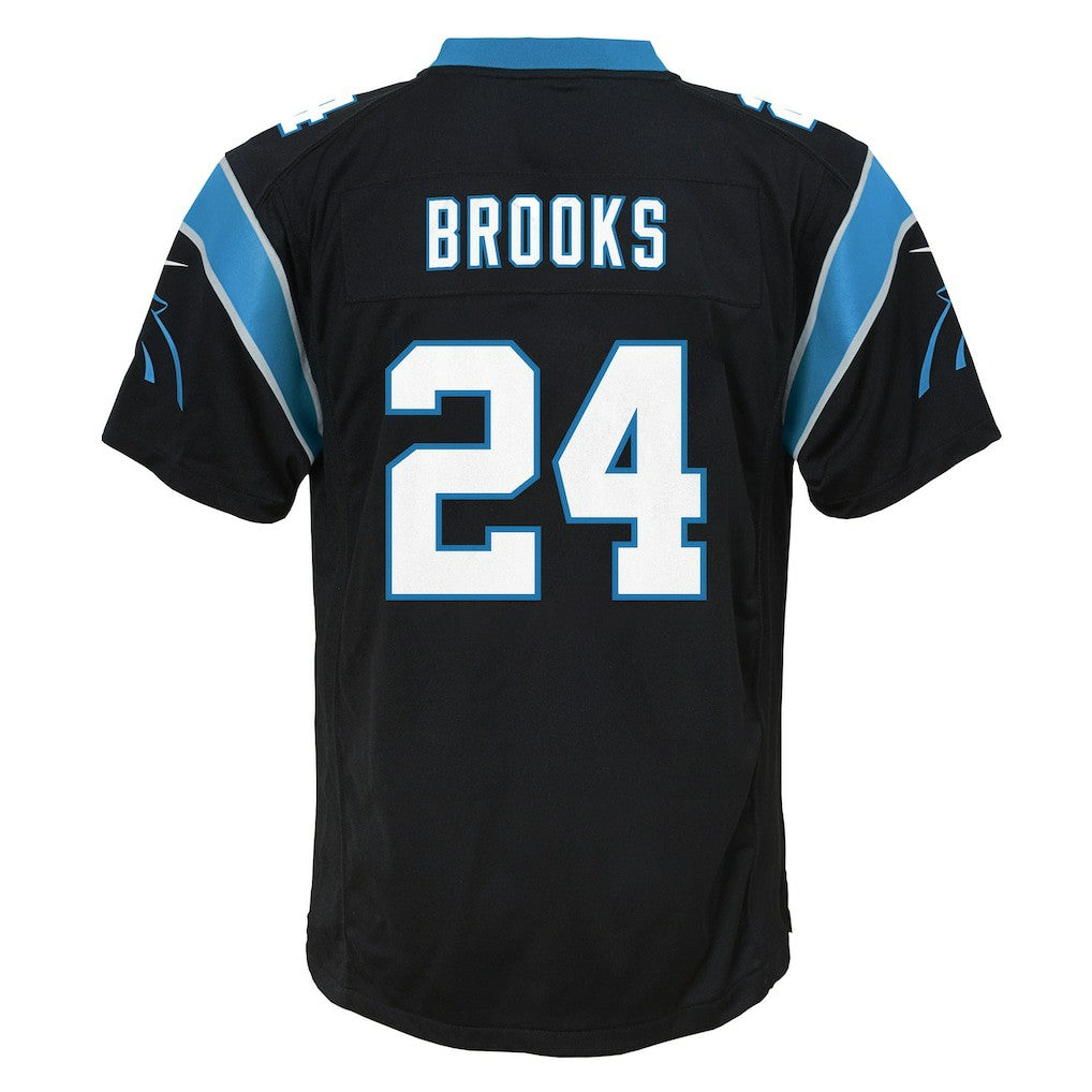 Jonathon Brooks Carolina Panthers Youth Game Jersey Black - Nike