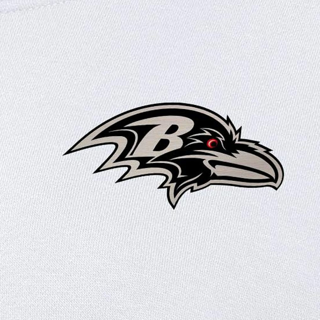 Baltimore Ravens Antigua Women's Victory Pullover Sweatshirt White - NFL