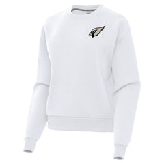 Arizona Cardinals Antigua Women's Victory Pullover Sweatshirt White - NFL