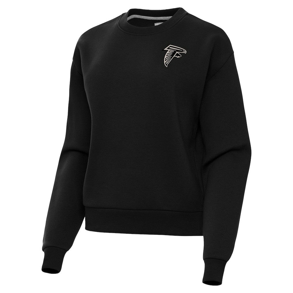 Atlanta Falcons Antigua Women's Victory Pullover Sweatshirt Black - NFL