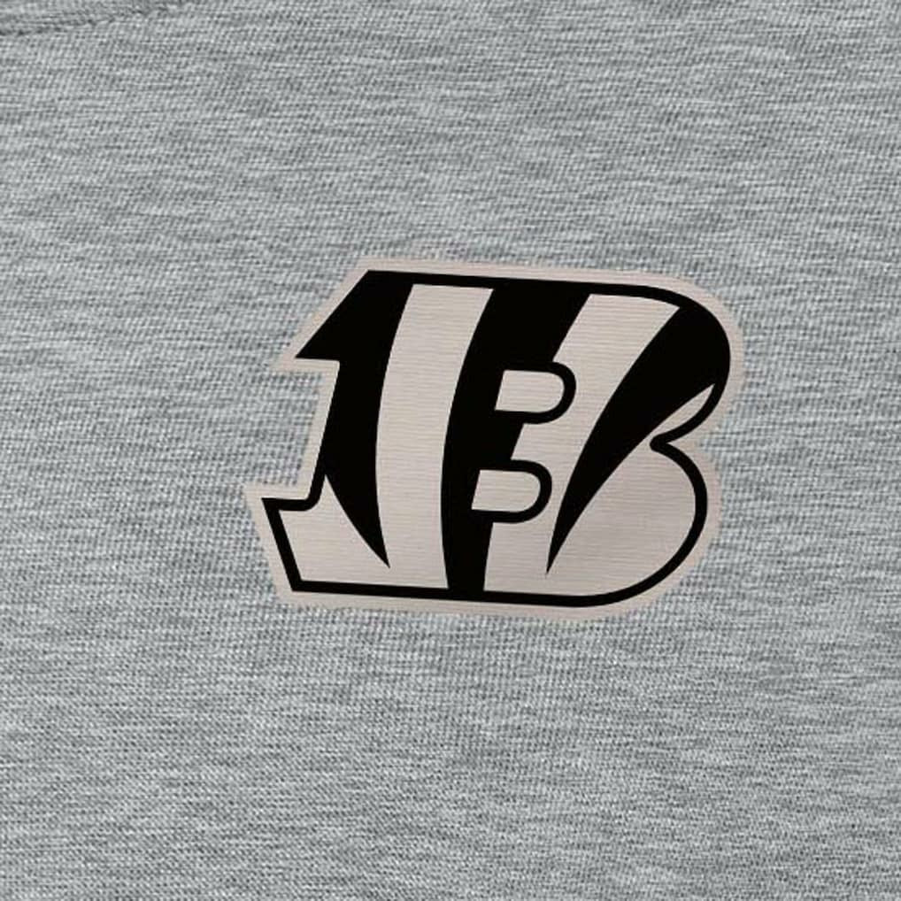 Cincinnati Bengals Antigua Women's Victory Pullover Sweatshirt Heather Gray - NFL