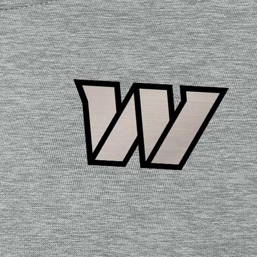 Washington Commanders Antigua Women's Victory Pullover Sweatshirt Heather Gray - NFL