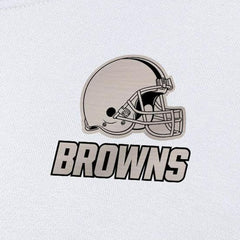 Cleveland Browns Antigua Women's Victory Pullover Sweatshirt White - NFL