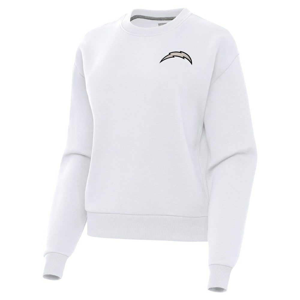 Los Angeles Chargers Antigua Women's Victory Pullover Sweatshirt White - NFL
