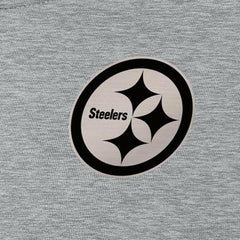Pittsburgh Steelers Antigua Women's Victory Pullover Sweatshirt Heather Gray - NFL