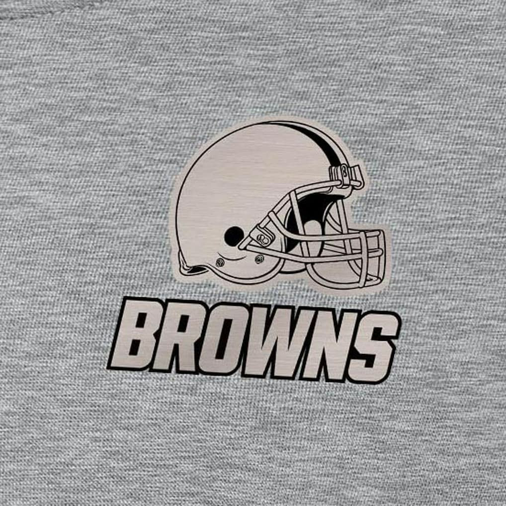 Cleveland Browns Antigua Women's Victory Pullover Sweatshirt Heather Gray - NFL