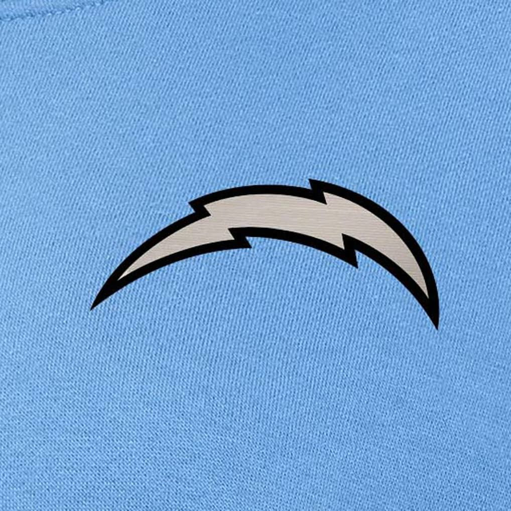 Los Angeles Chargers Antigua Women's Victory Pullover Sweatshirt Powder Blue - NFL