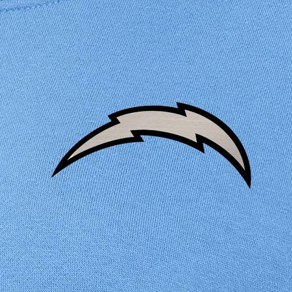 Los Angeles Chargers Antigua Women's Victory Pullover Sweatshirt Powder Blue - NFL