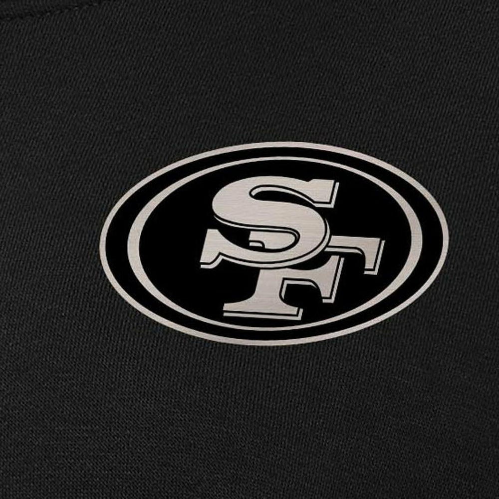 San Francisco 49ers Antigua Women's Victory Pullover Sweatshirt Black - NFL