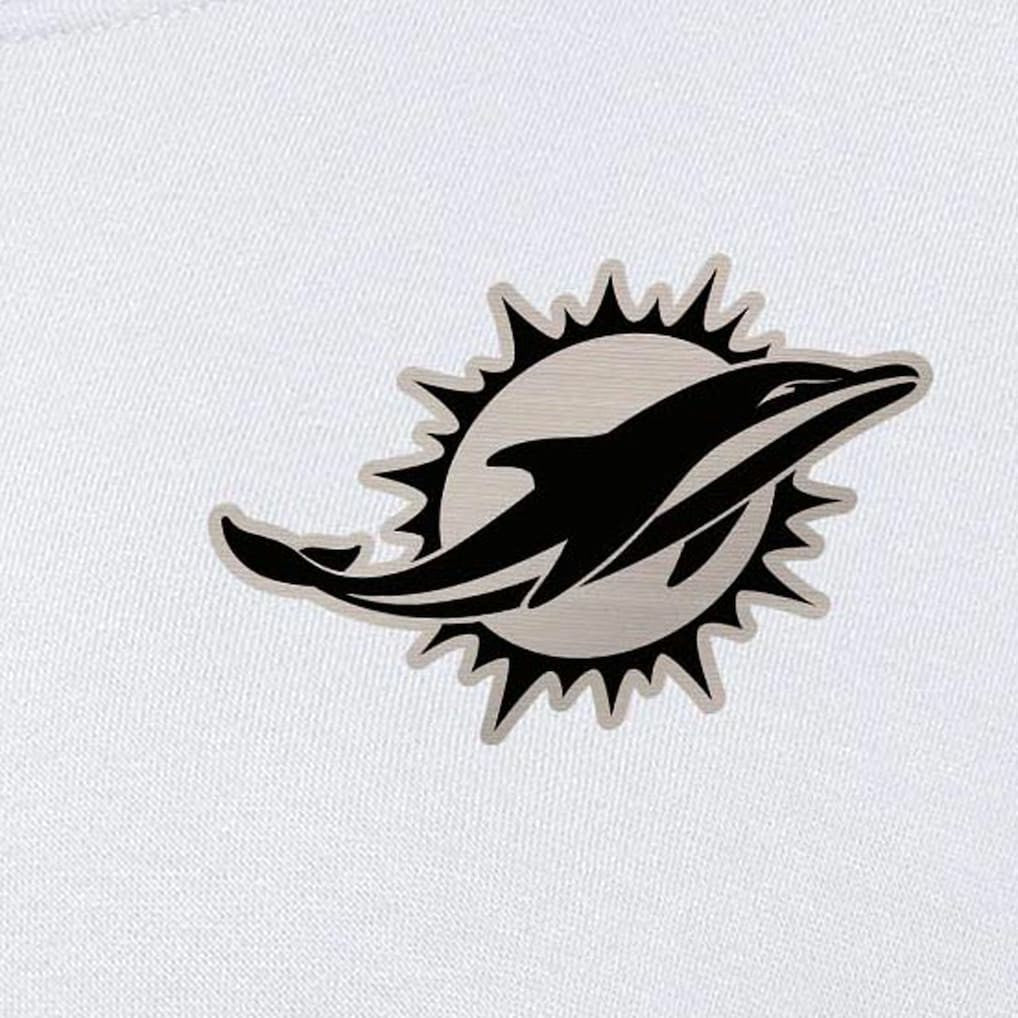 Miami Dolphins Antigua Women's Victory Pullover Sweatshirt White - NFL