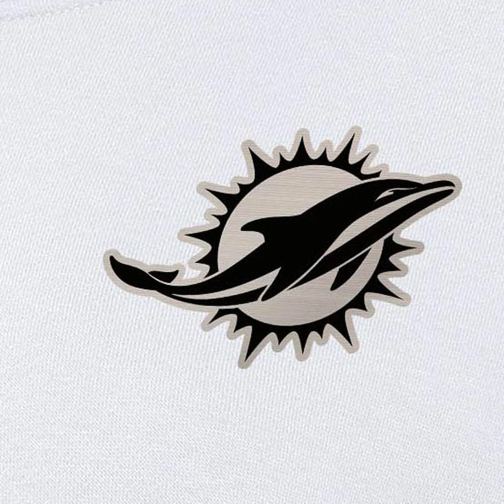 Miami Dolphins Antigua Women's Victory Pullover Sweatshirt White - NFL