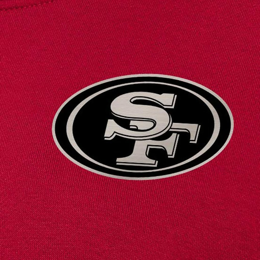 San Francisco 49ers Antigua Women's Victory Pullover Sweatshirt Scarlet - NFL