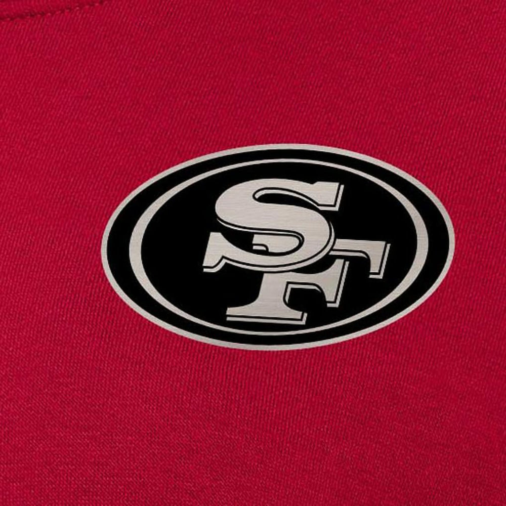 San Francisco 49ers Antigua Women's Victory Pullover Sweatshirt Scarlet - NFL