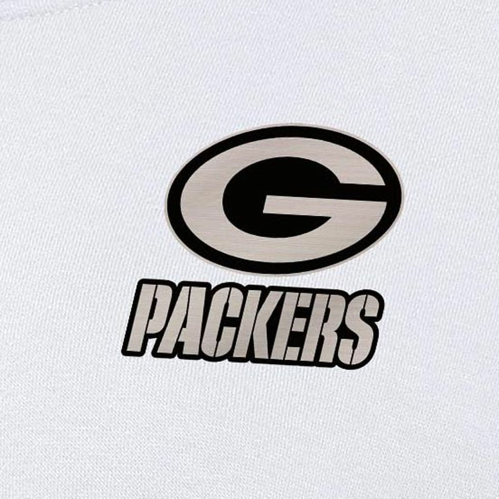 Green Bay Packers Antigua Women's Victory Pullover Sweatshirt White - NFL