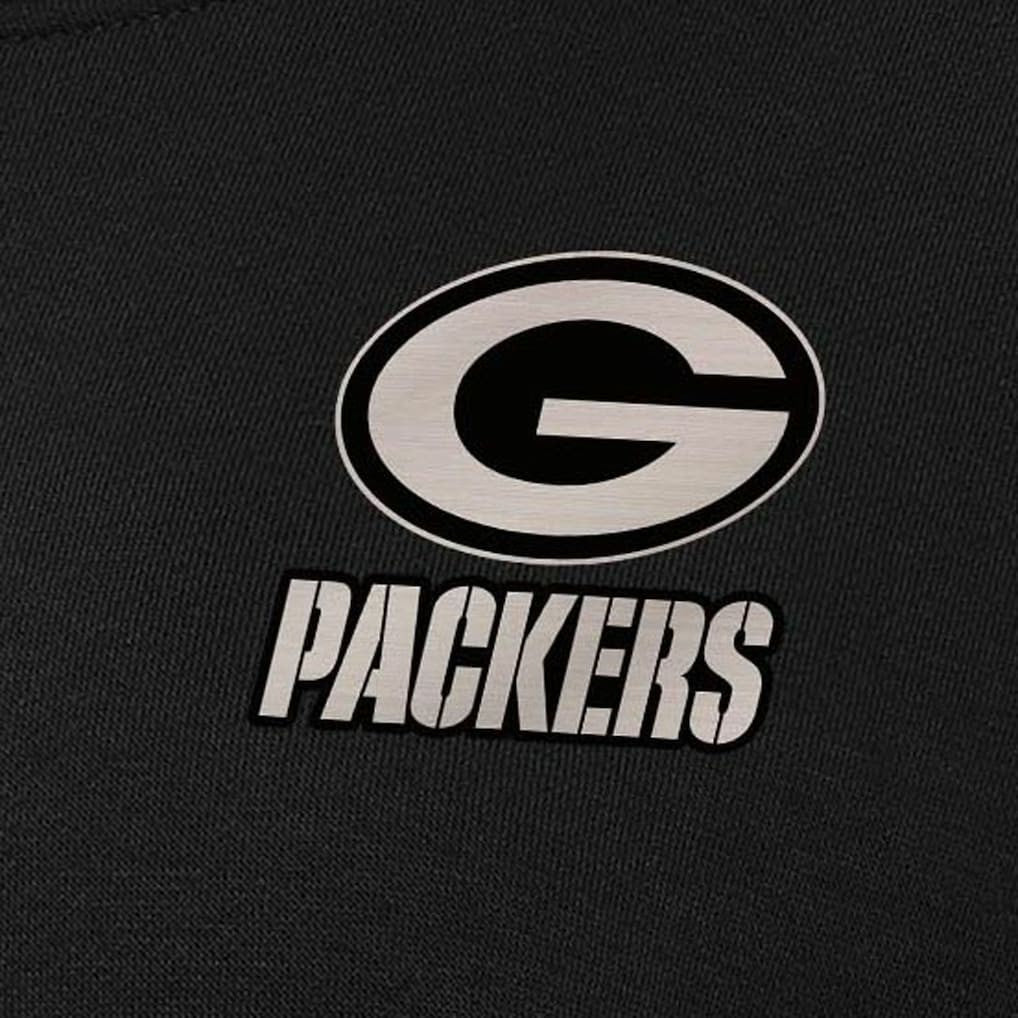 Green Bay Packers Antigua Women's Victory Pullover Sweatshirt Black - NFL