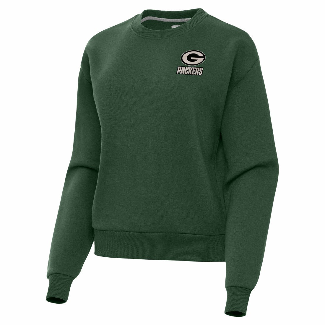 Green Bay Packers Antigua Women's Victory Pullover Sweatshirt Hunter Green - NFL