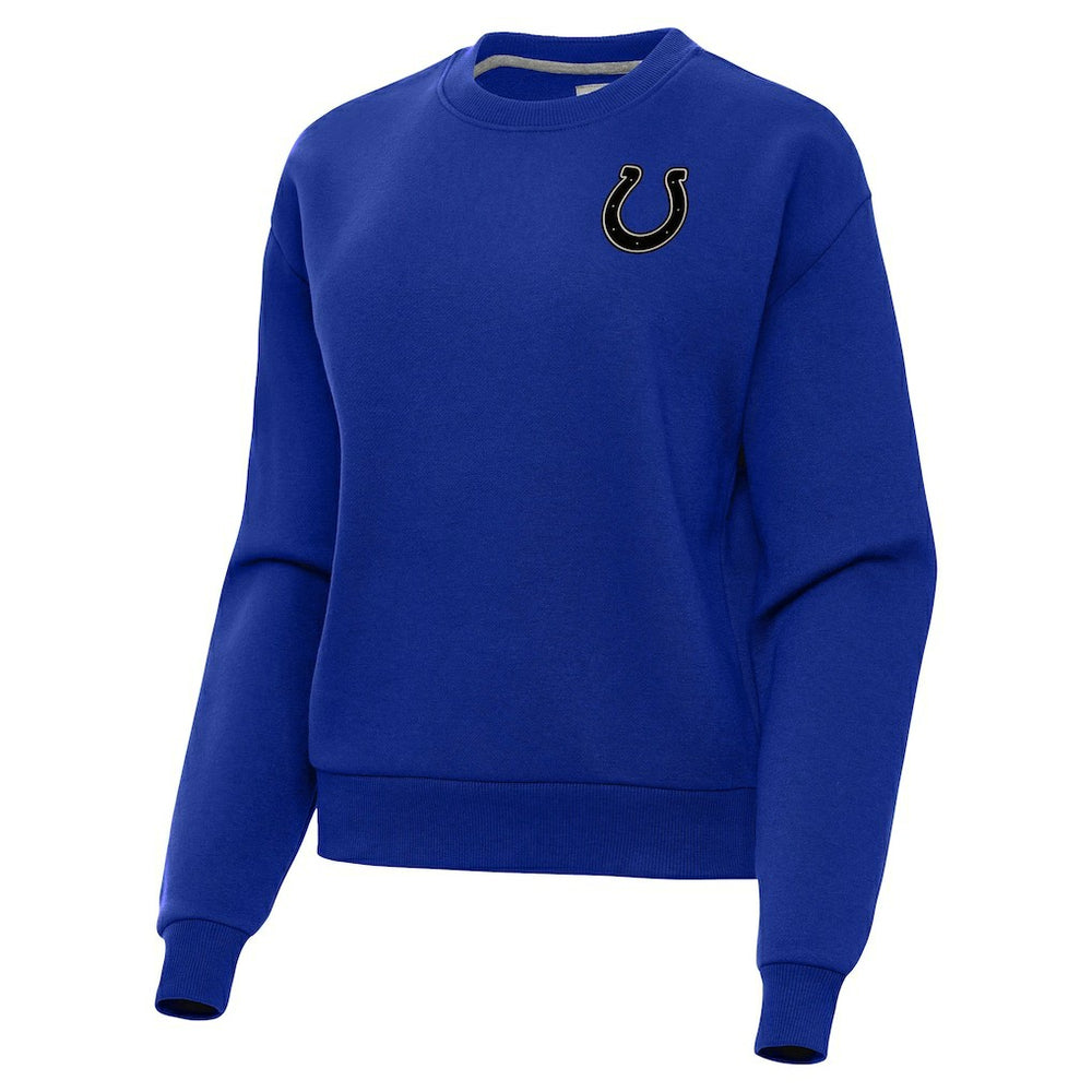 Indianapolis Colts Antigua Women's Victory Pullover Sweatshirt Royal - NFL