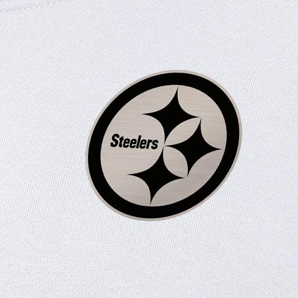 Pittsburgh Steelers Antigua Women's Victory Pullover Sweatshirt White - NFL