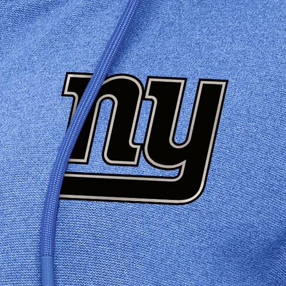 New York Giants Antigua Women's Seeker Full-Zip Hoodie Jacket Heather Royal - NFL
