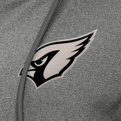 Arizona Cardinals Antigua Women's Seeker Full-Zip Hoodie Jacket Heather Black - NFL