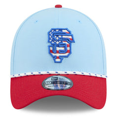San Francisco Giants New Era 2025 Fourth of July 39THIRTY Flex Hat On Sale