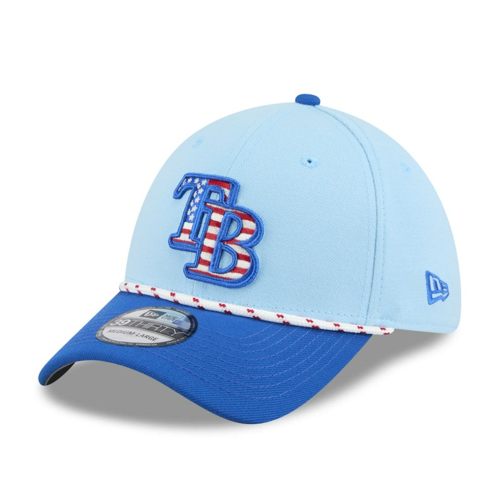 Tampa Bay Rays New Era 2025 Fourth of July 39THIRTY Flex Hat Online