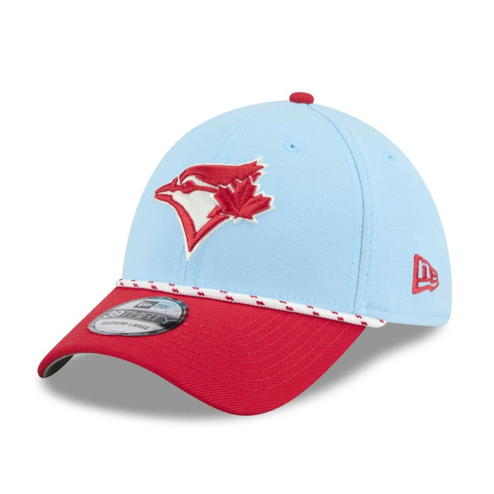 Toronto Blue Jays New Era 2025 Canada Day 39THIRTY Flex Hat On Sale