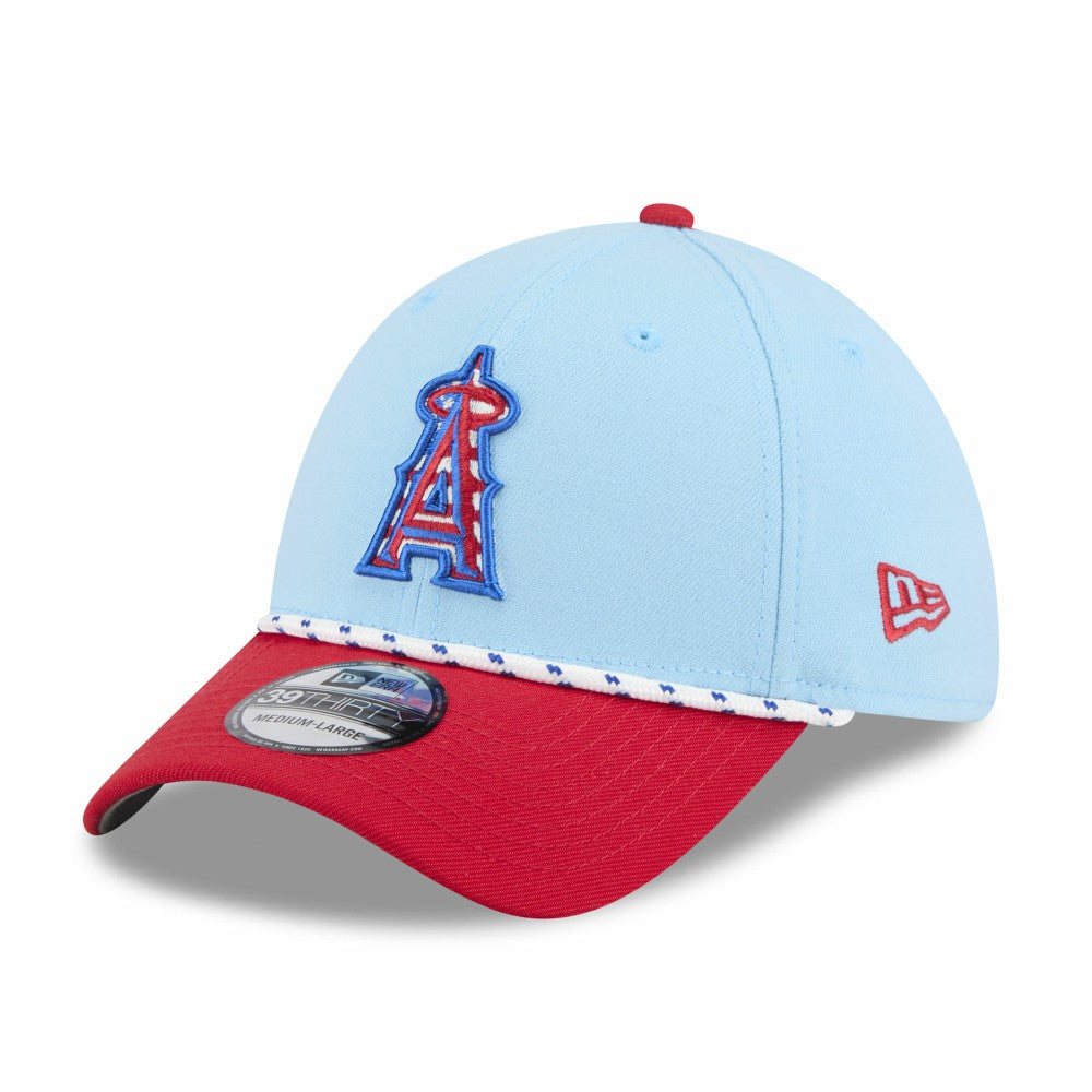 Los Angeles Angels New Era 2025 Fourth of July 39THIRTY Flex Hat On Sale