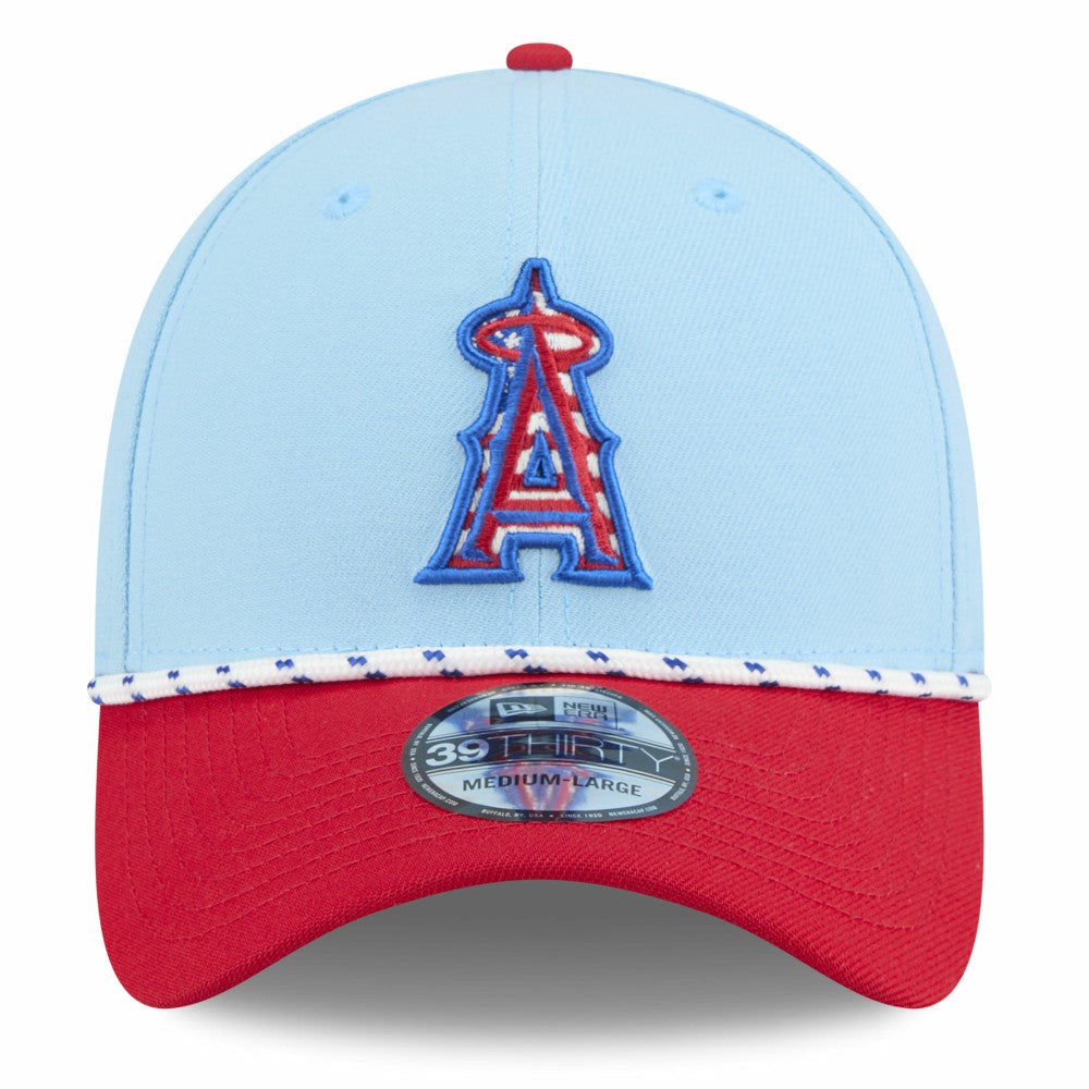 Los Angeles Angels New Era 2025 Fourth of July 39THIRTY Flex Hat On Sale