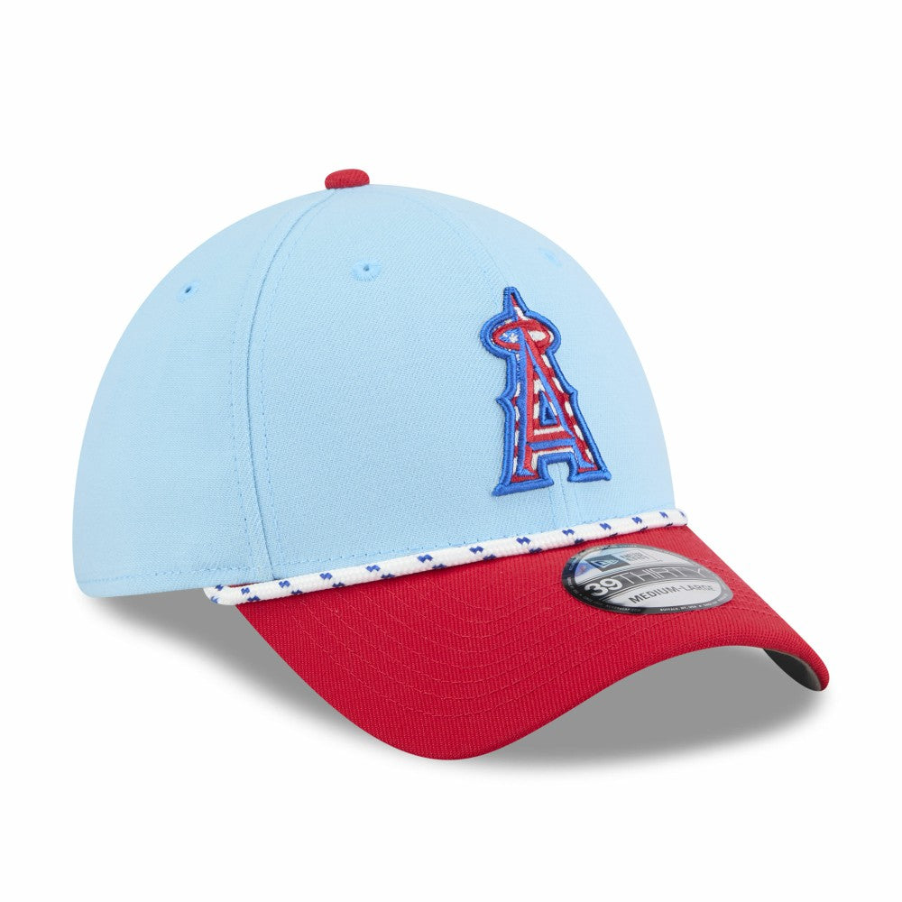 Los Angeles Angels New Era 2025 Fourth of July 39THIRTY Flex Hat On Sale