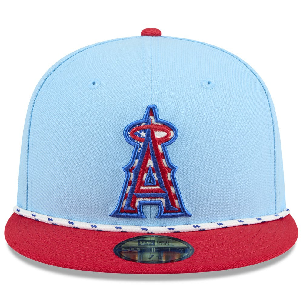 Los Angeles Angels New Era 2025 Fourth of July 59FIFTY Fitted Hat Near Me