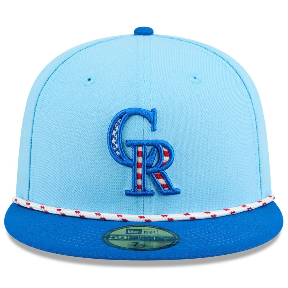 Colorado Rockies New Era 2025 Fourth of July 59FIFTY Fitted Hat Near Me