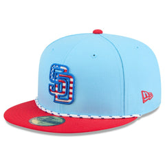 San Diego Padres New Era 2025 Fourth of July 59FIFTY Fitted Hat discount