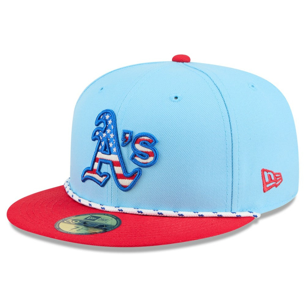 Athletics New Era 2025 Fourth of July 59FIFTY Fitted Hat Online