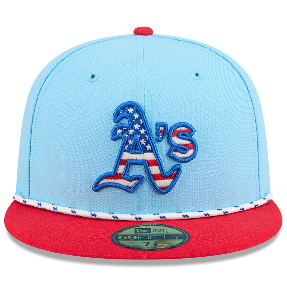 Athletics New Era 2025 Fourth of July 59FIFTY Fitted Hat Online