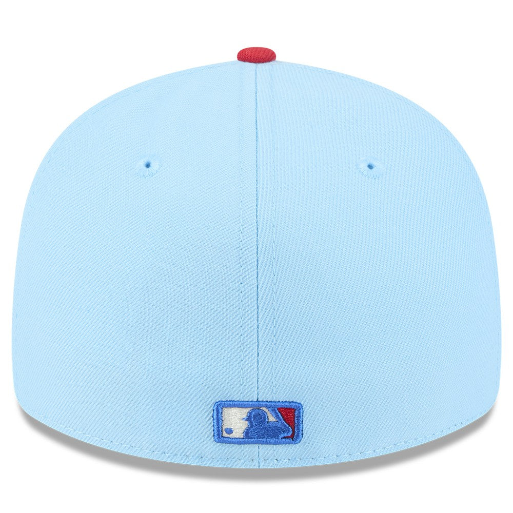 Los Angeles Angels New Era 2025 Fourth of July Low Profile 59FIFTY Fitted Hat Lifestyle