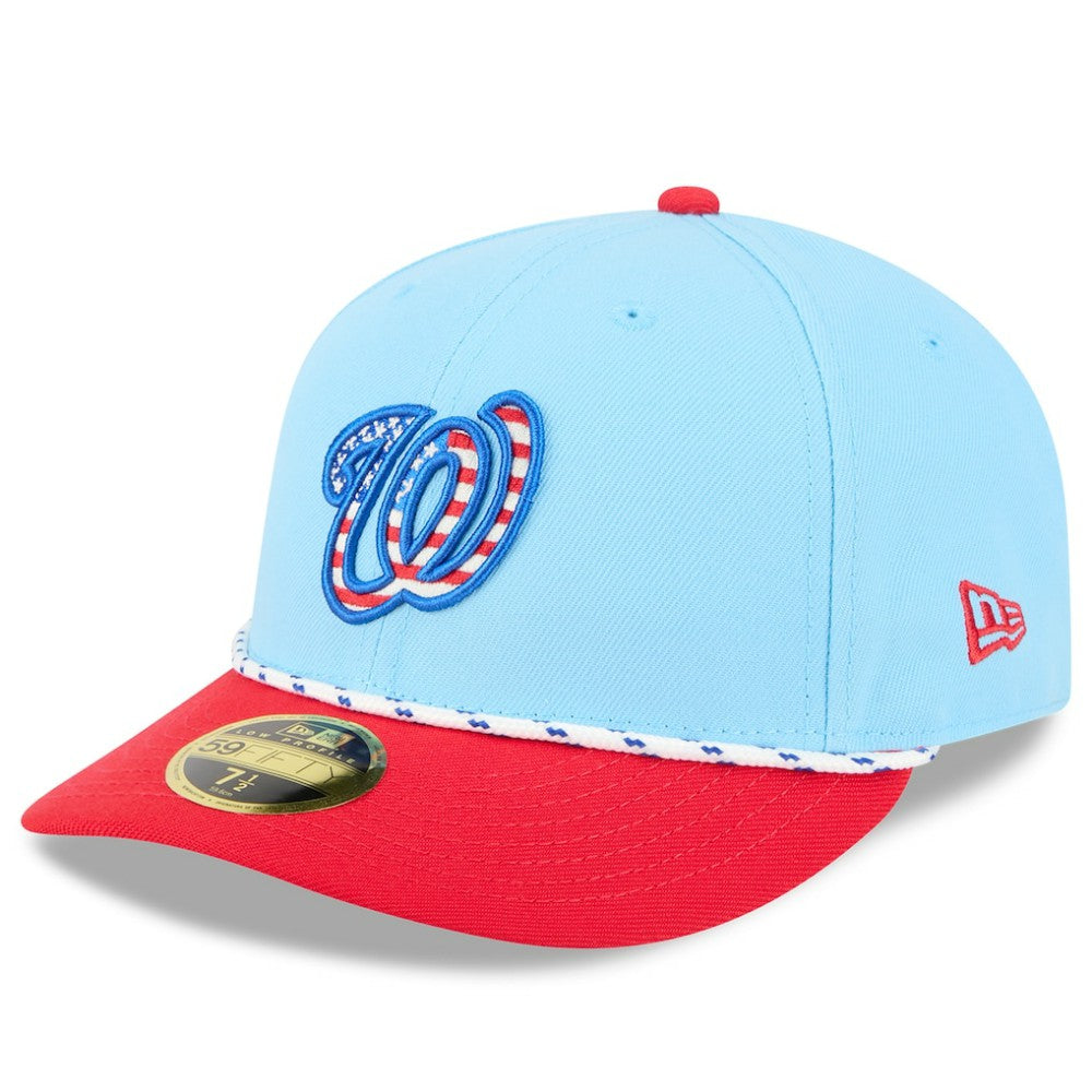 Washington Nationals New Era 2025 Fourth of July Low Profile 59FIFTY Fitted Hat On Sale