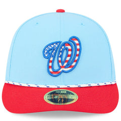 Washington Nationals New Era 2025 Fourth of July Low Profile 59FIFTY Fitted Hat On Sale