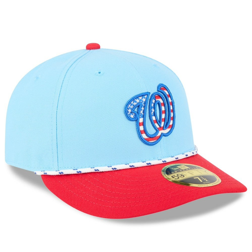 Washington Nationals New Era 2025 Fourth of July Low Profile 59FIFTY Fitted Hat On Sale