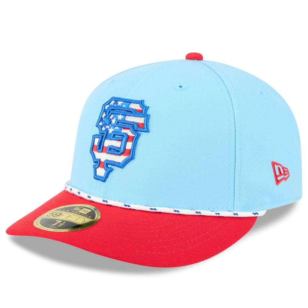 San Francisco Giants New Era 2025 Fourth of July Low Profile 59FIFTY Fitted Hat Sale