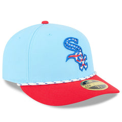 Chicago White Sox New Era 2025 Fourth of July Low Profile 59FIFTY Fitted Hat Near Me