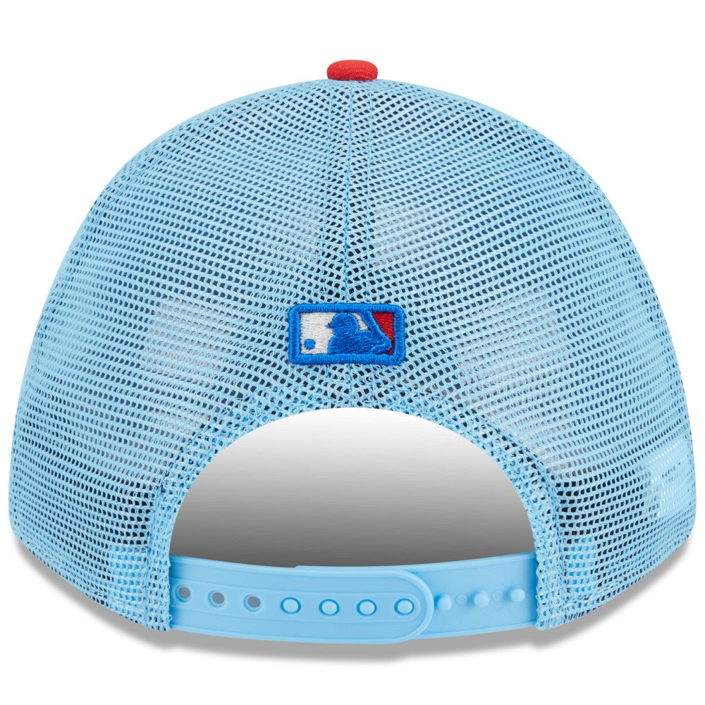 Miami Marlins New Era 2025 Fourth of July 9FORTY A-Frame M-Crown Adjustable Trucker Hat Near Me