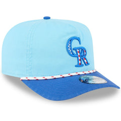 Colorado Rockies New Era 2025 Fourth of July Golfer Snapback Hat On Sale