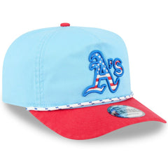 Athletics New Era 2025 Fourth of July Golfer Snapback Hat Sale