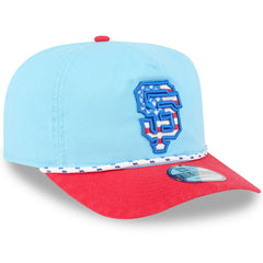 San Francisco Giants New Era 2025 Fourth of July Golfer Snapback Hat Lifestyle