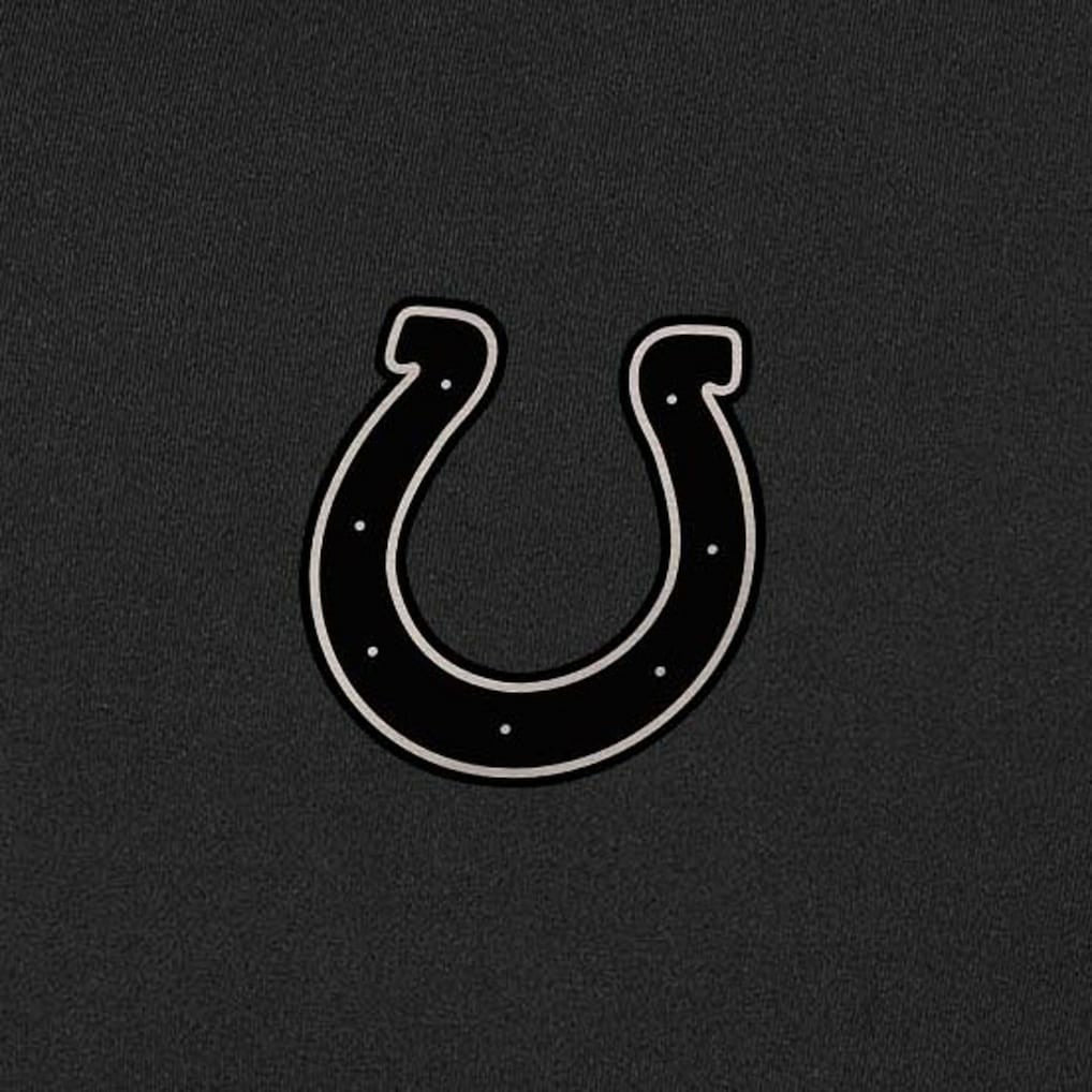 Indianapolis Colts Antigua Content Quarter-Zip Pullover Top Black - NFL