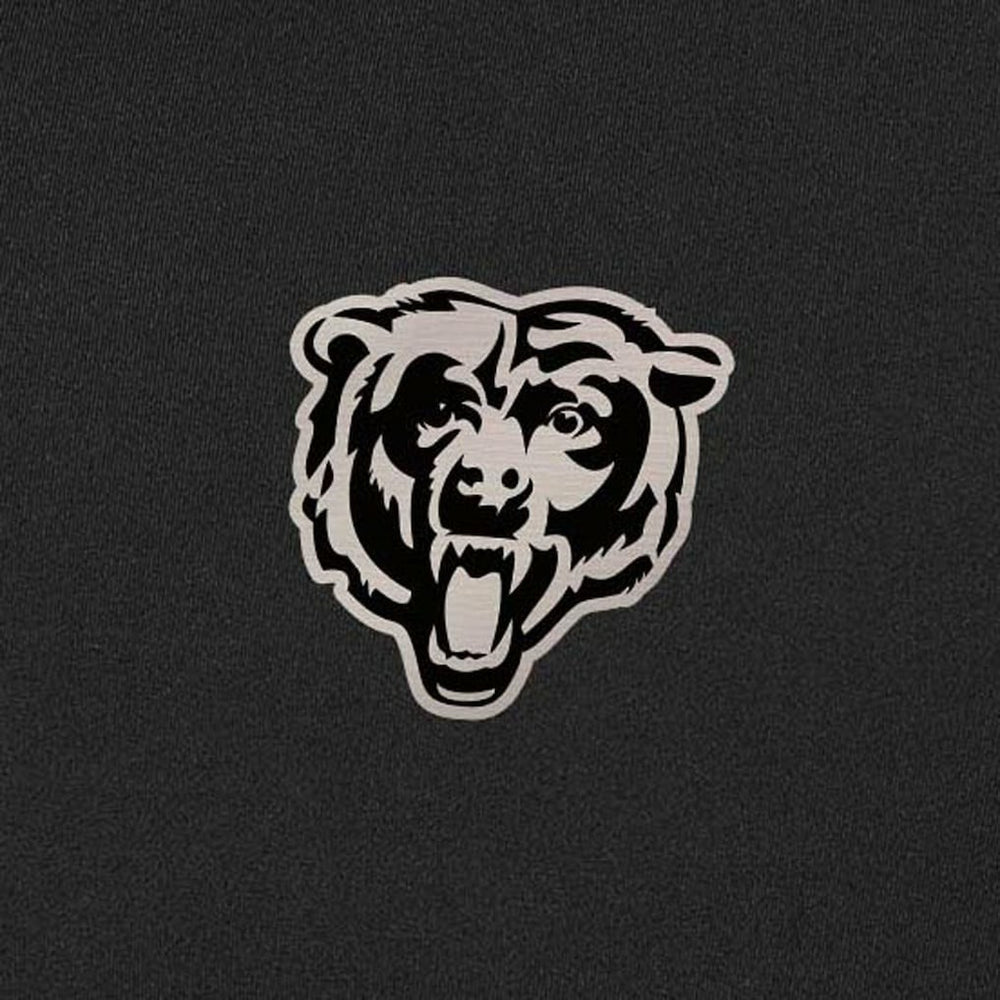 Chicago Bears Antigua Content Quarter-Zip Pullover Top Black - NFL